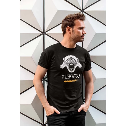 Fekete Mizaru Póló