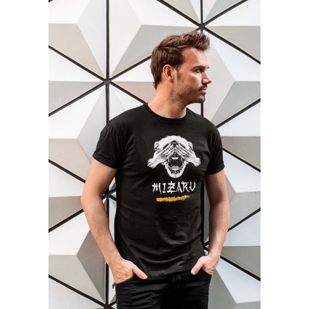 Fekete Mizaru Póló
