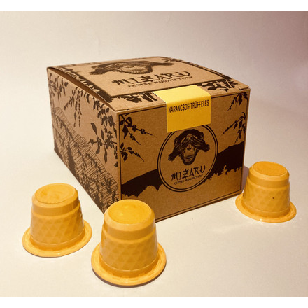 Mizaru Narancsos-trüffeles Kávékapszula - 16 db