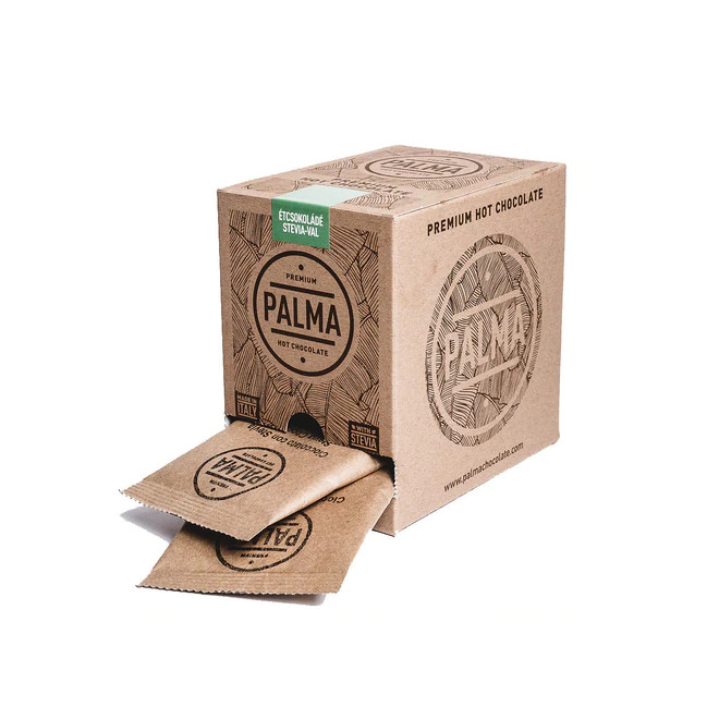 Palma forró csokoládé cukormentes étcsokoládé 20db