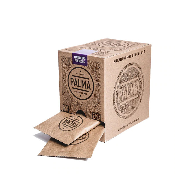 Palma forró csokoládé levendulás-fehércsoki 20db