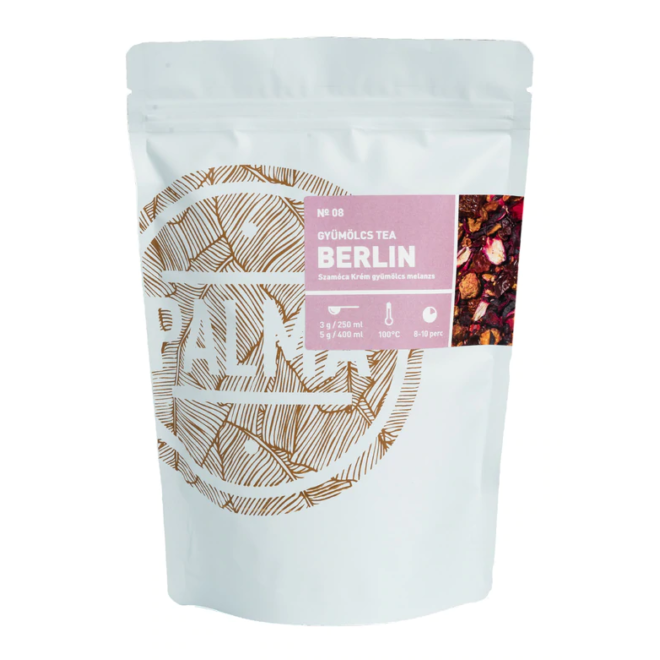 Palma No. 8 - BERLIN - Szamóca krém gyümölcs tea 250g