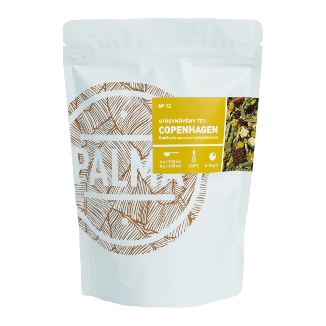 Palma No. 12 - COPENHAGEN - Kamillás-narancsos gyógynövény tea 200g